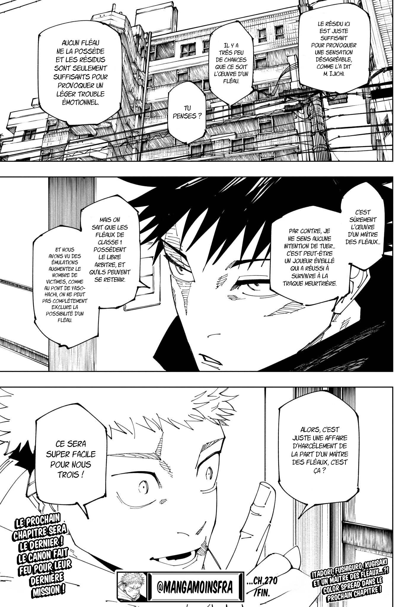 lecture en ligne Jujutsu Kaisen 270 page 21