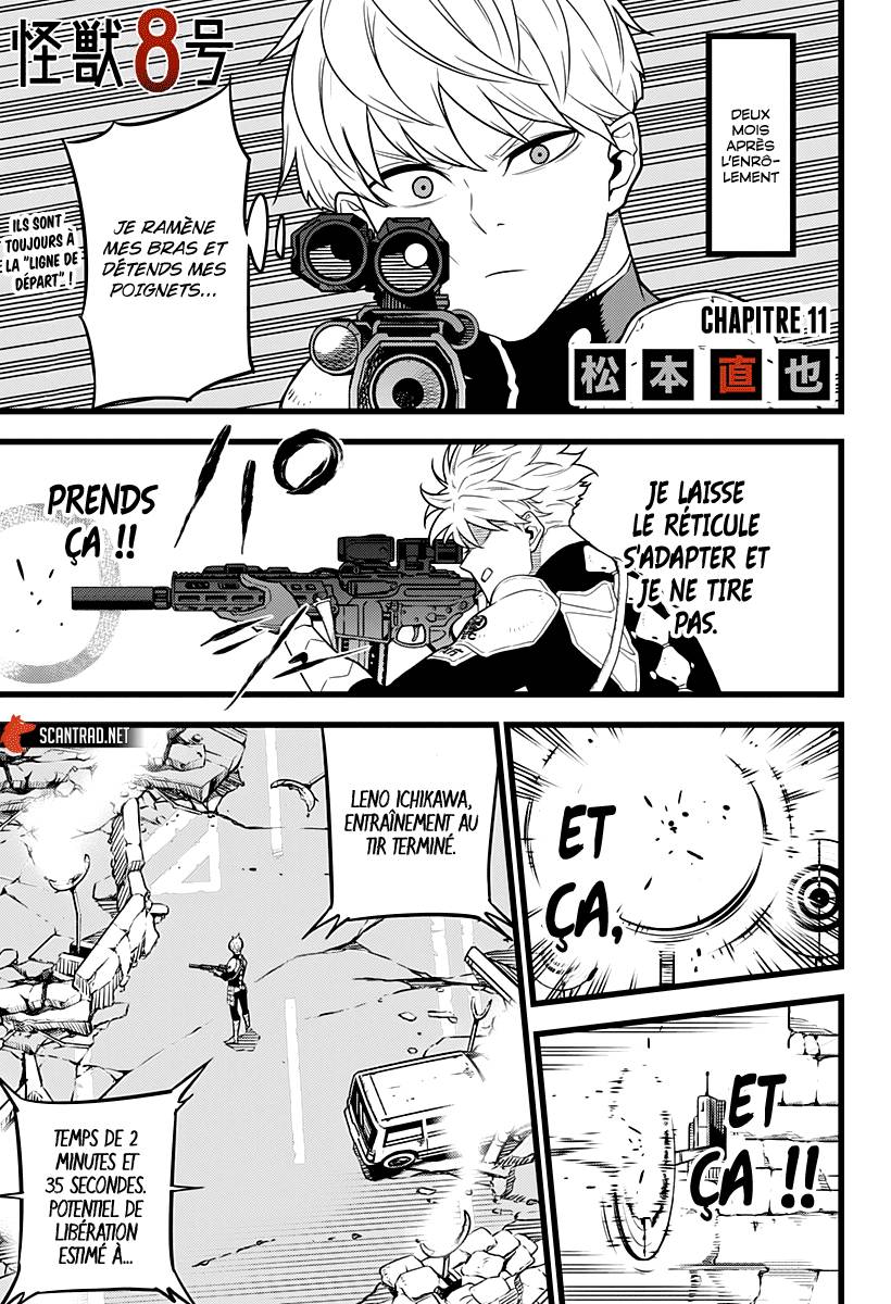 Lecture en ligne Kaiju No 8 11 page 1