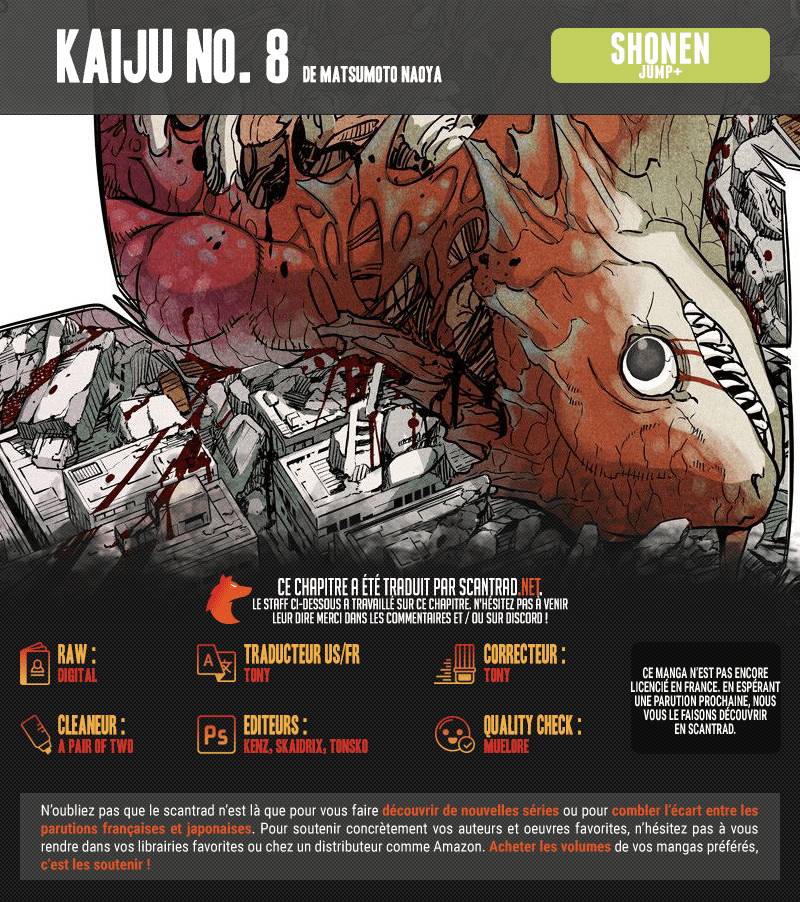 Lecture en ligne Kaiju No 8 12 page 2