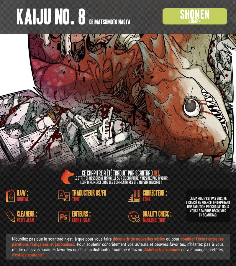 Lecture en ligne Kaiju No 8 25 page 2