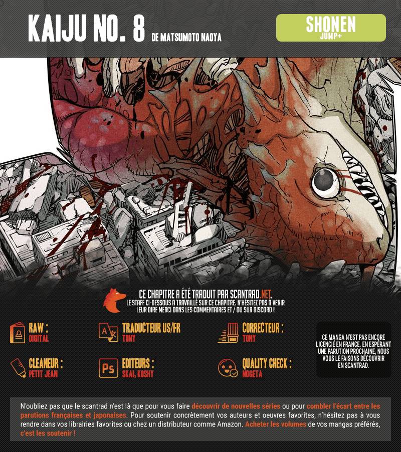 Lecture en ligne Kaiju No 8 32 page 2