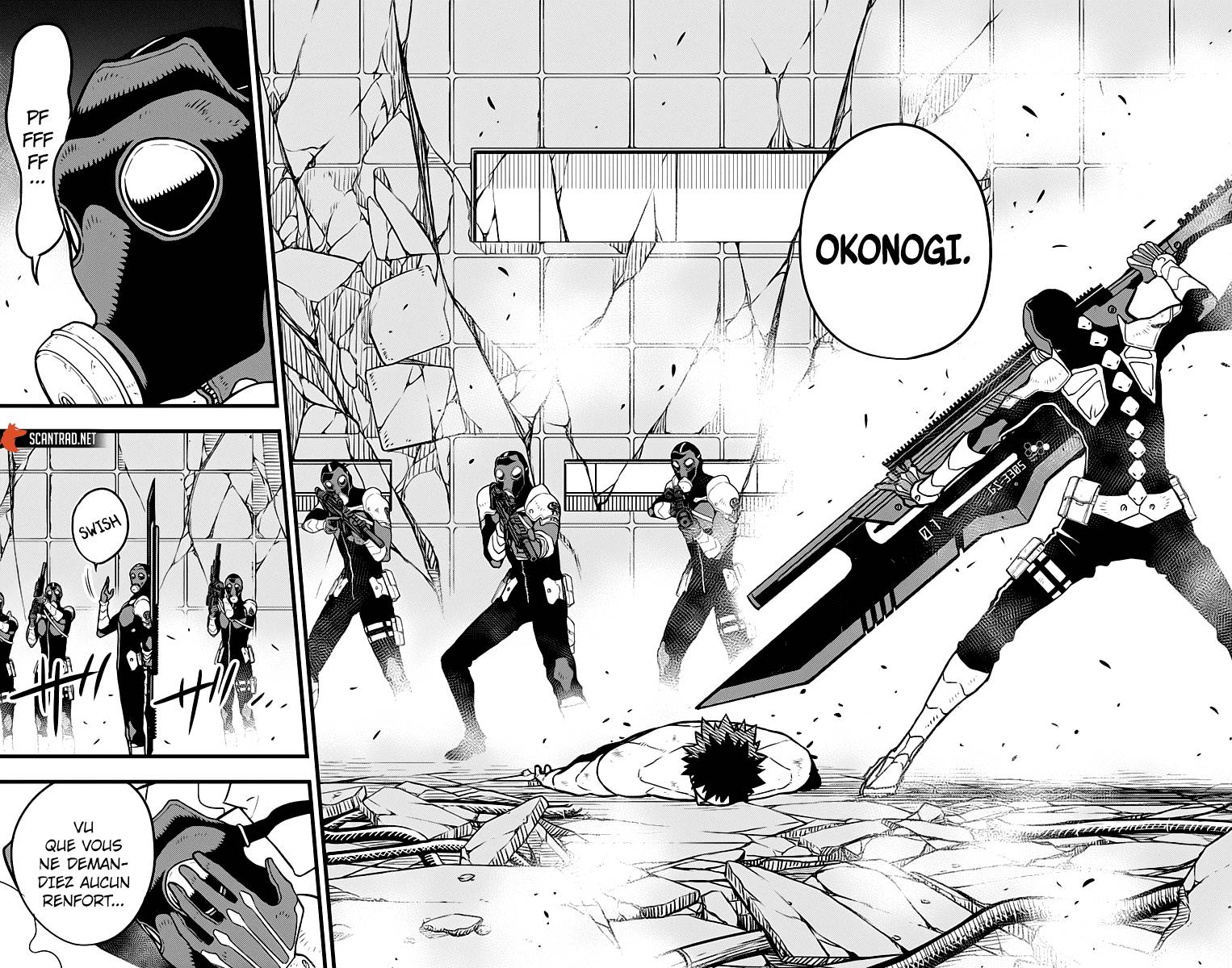 Lecture en ligne Kaiju No 8 38 page 3