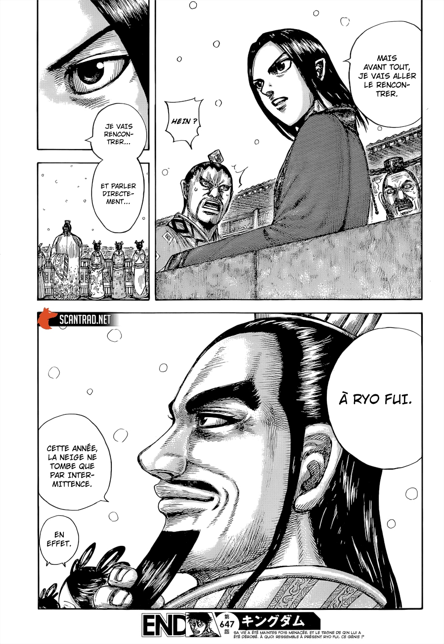 Lecture en ligne Kingdom 647 page 20