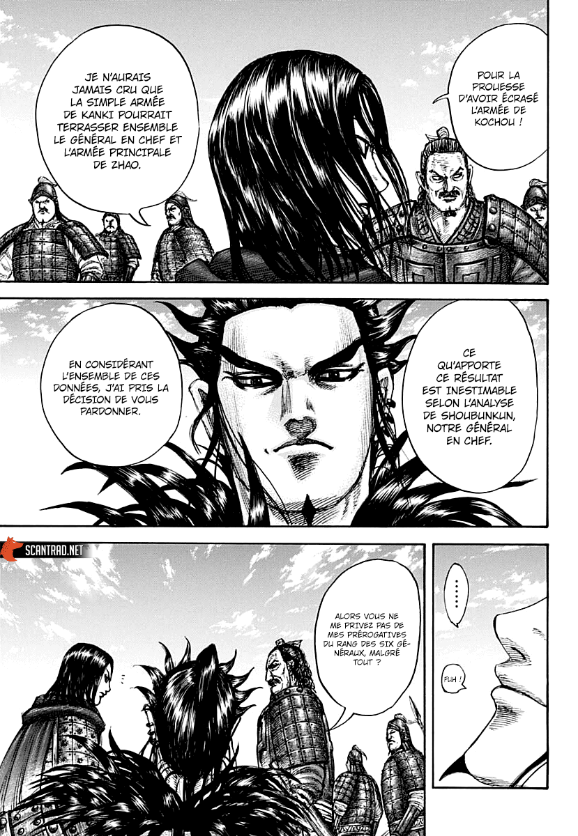 Lecture en ligne Kingdom 699 page 15