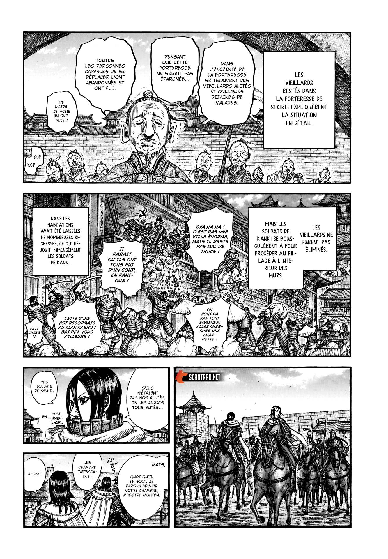 Lecture en ligne Kingdom 713 page 9