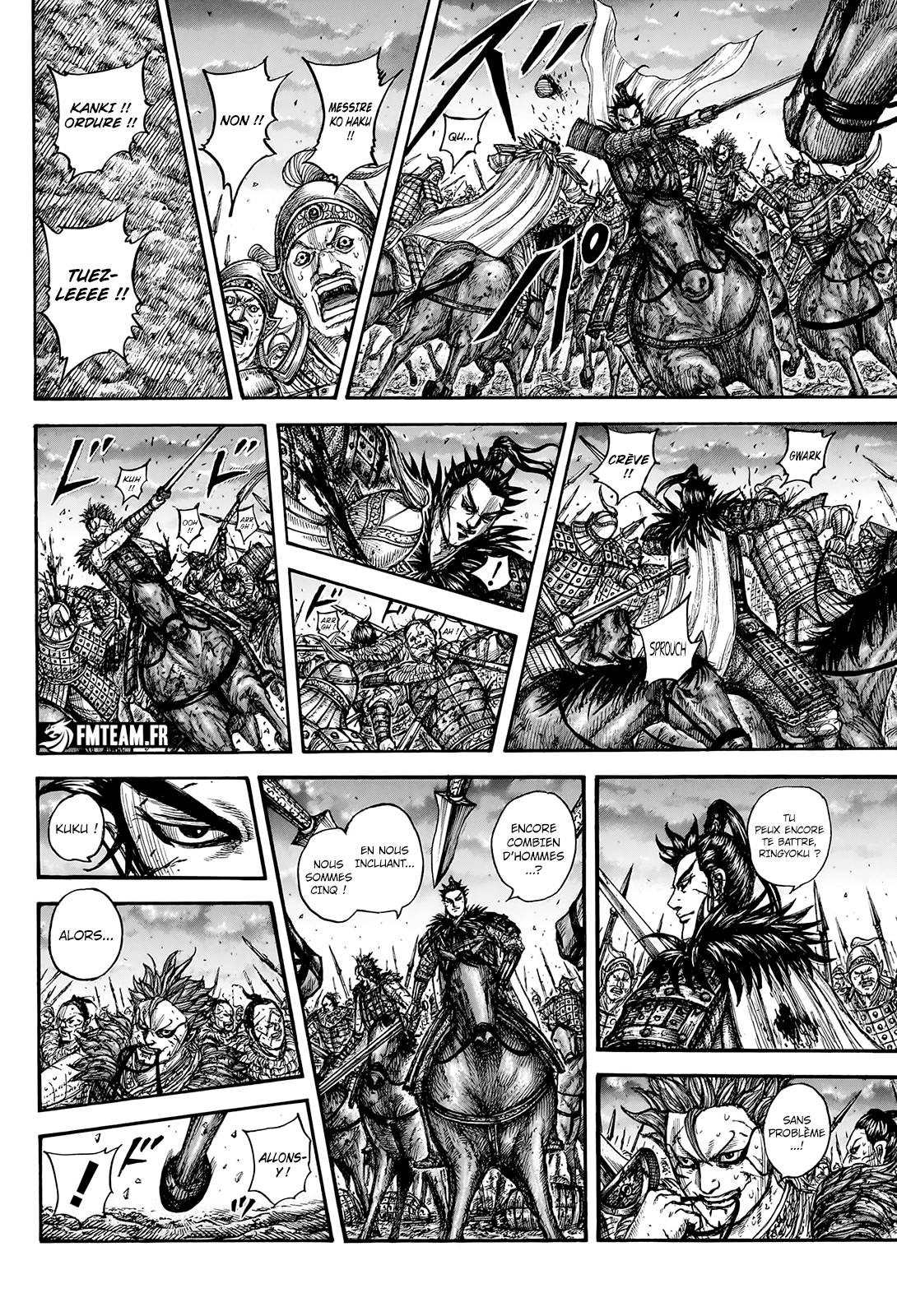 Lecture en ligne Kingdom 752 page 14