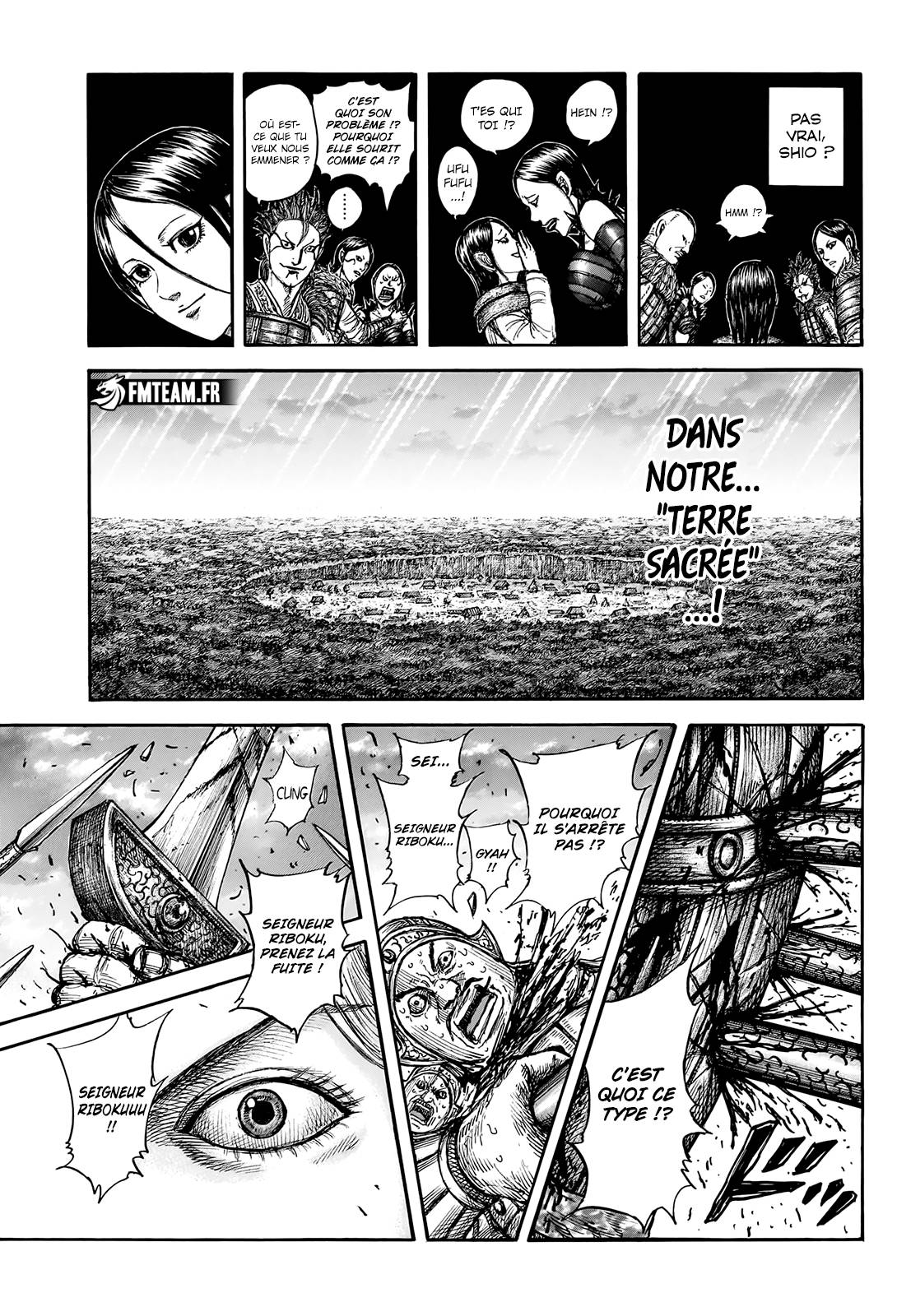 Lecture en ligne Kingdom 752 page 19