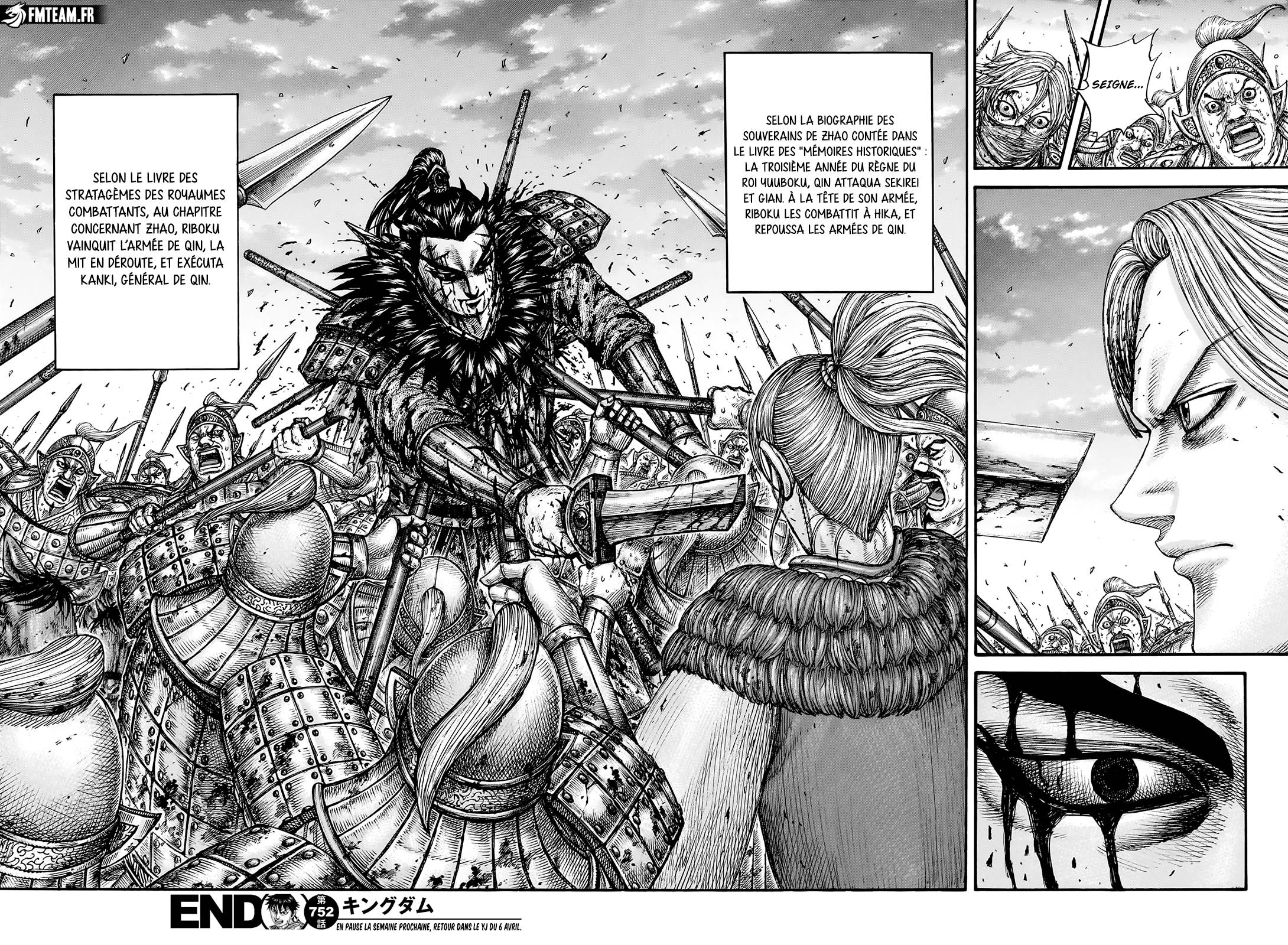 lecture en ligne Kingdom 752 page 20