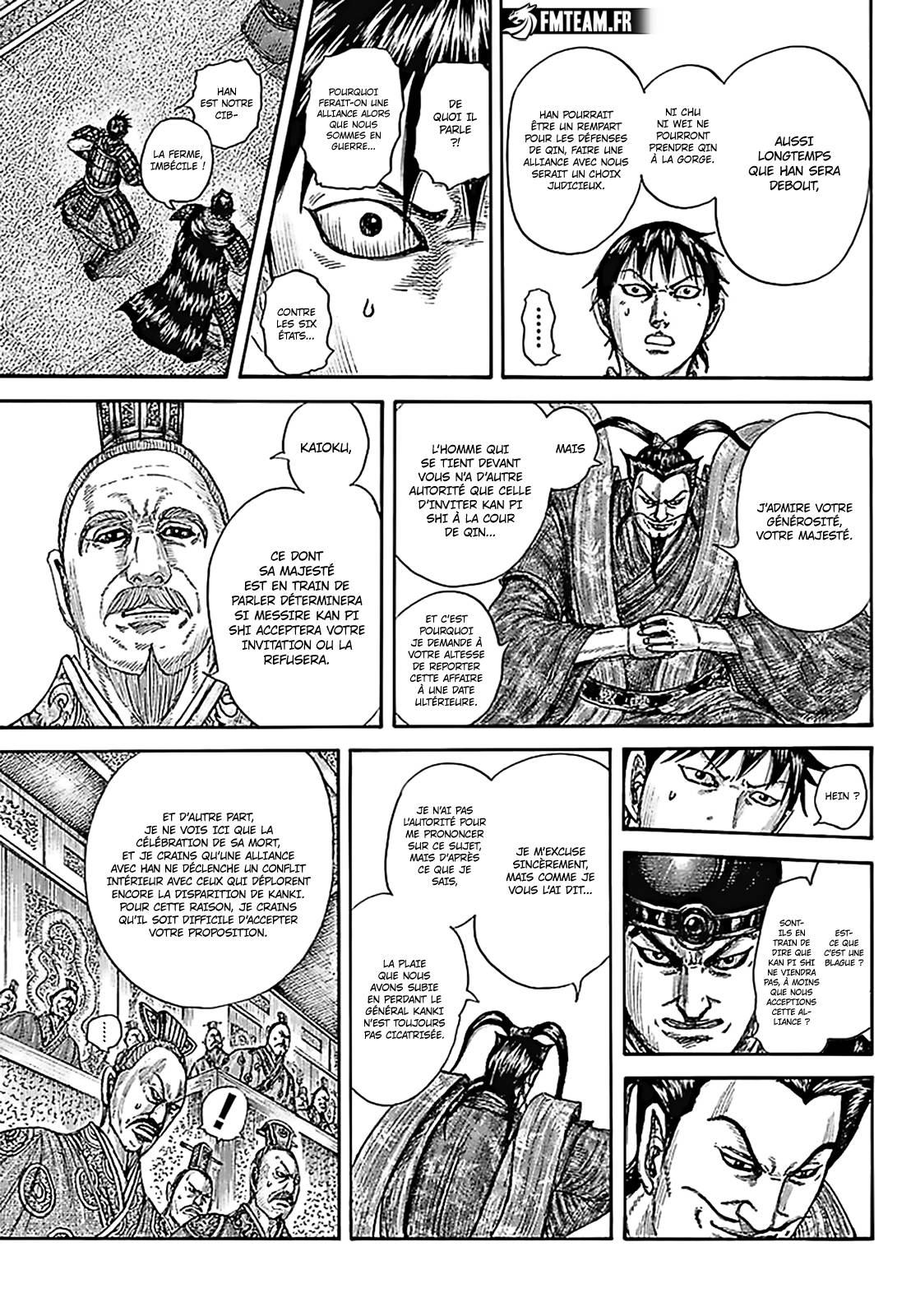 Lecture en ligne Kingdom 758 page 11