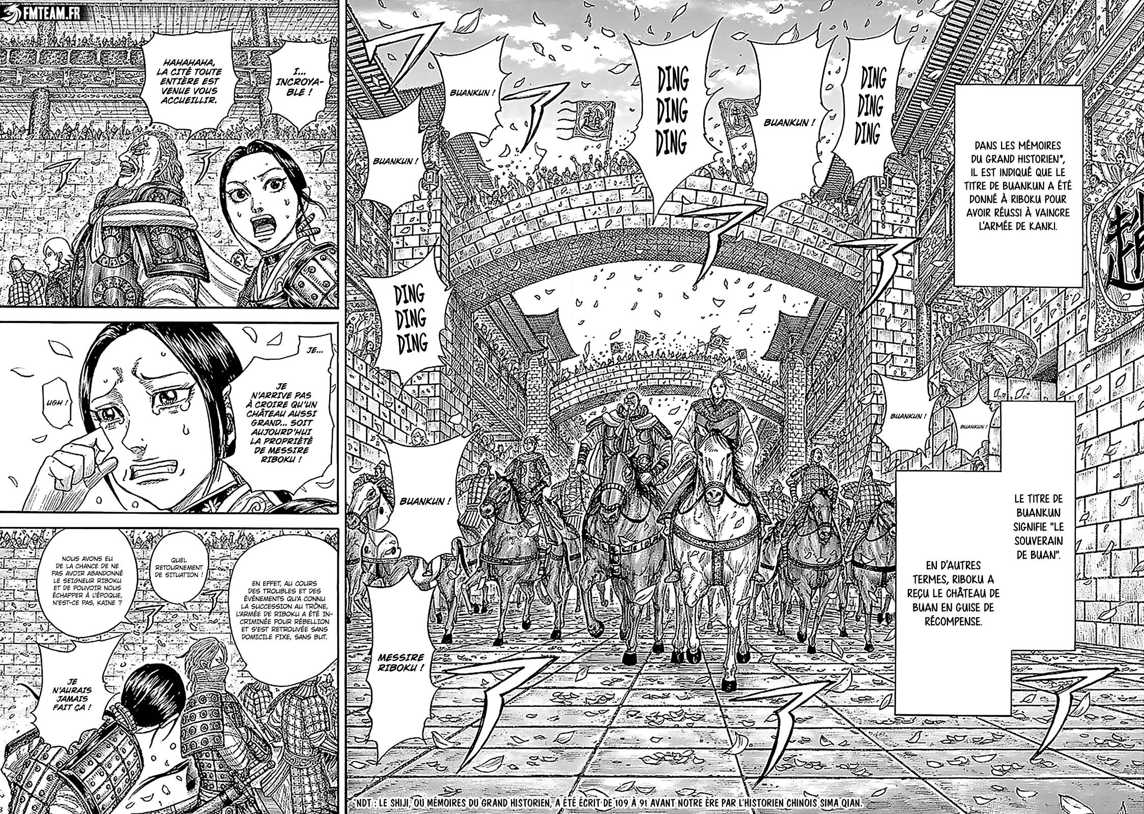 Lecture en ligne Kingdom 761 page 13