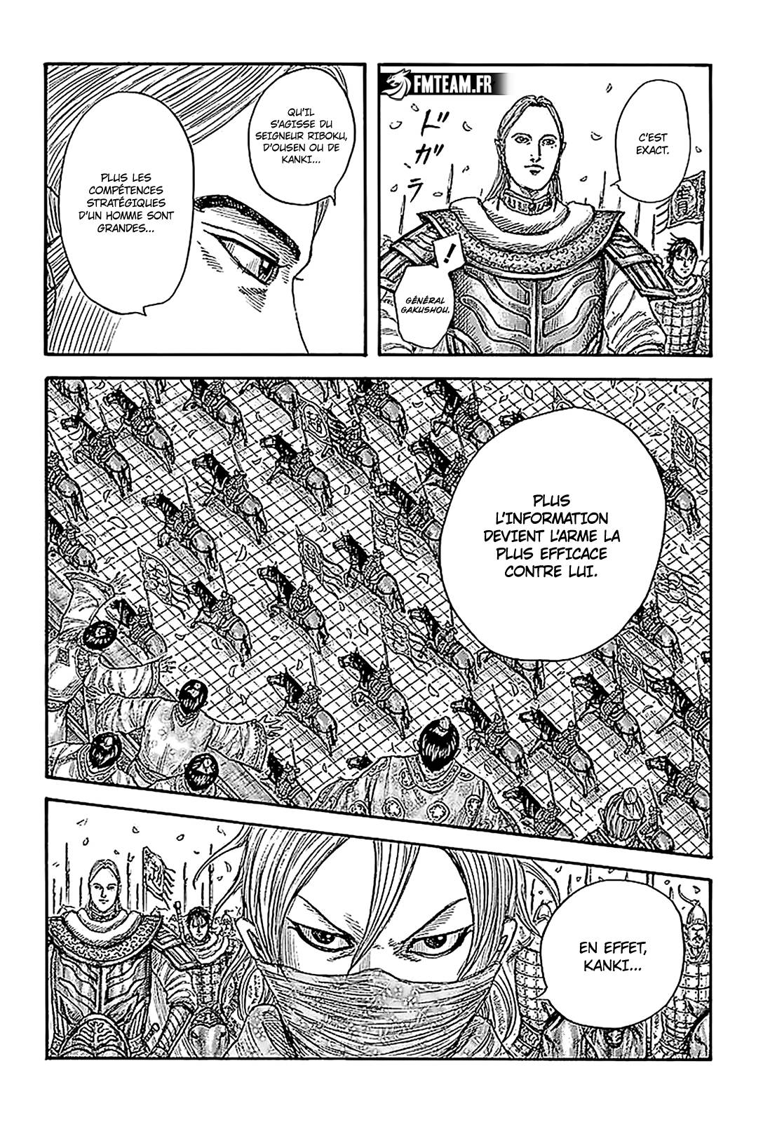 Lecture en ligne Kingdom 761 page 16