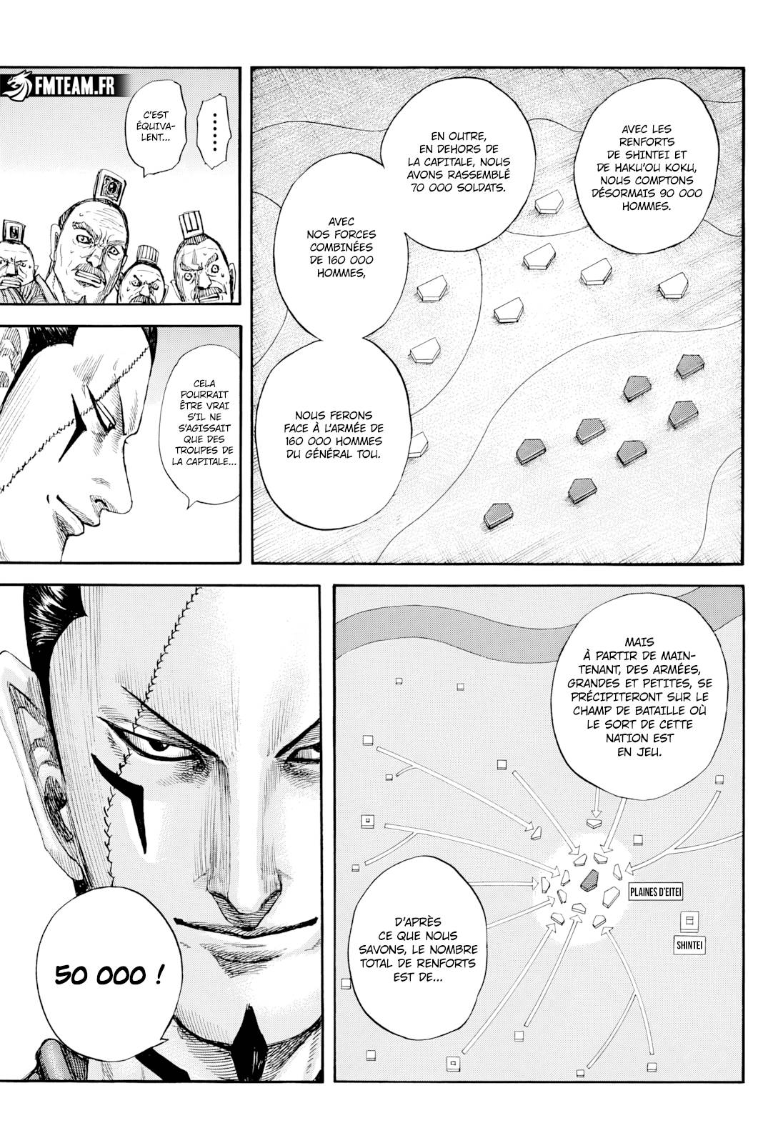 Lecture en ligne Kingdom 813 page 16