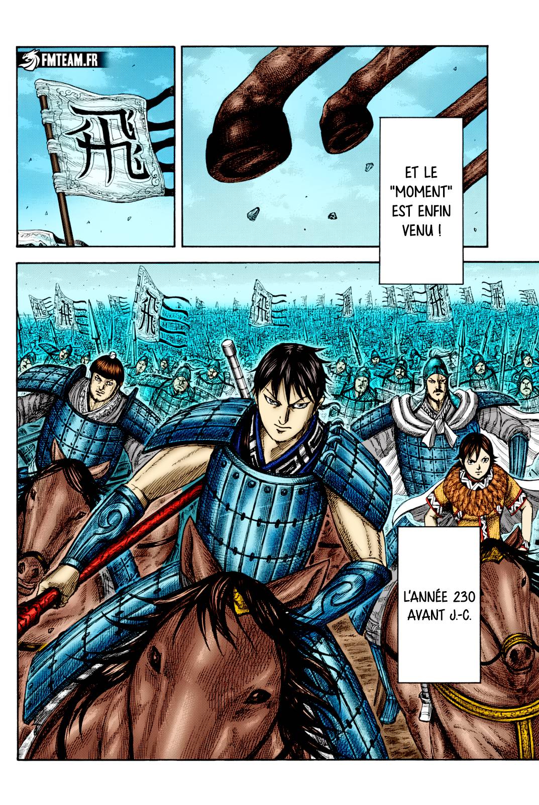 Lecture en ligne Kingdom 813 page 21