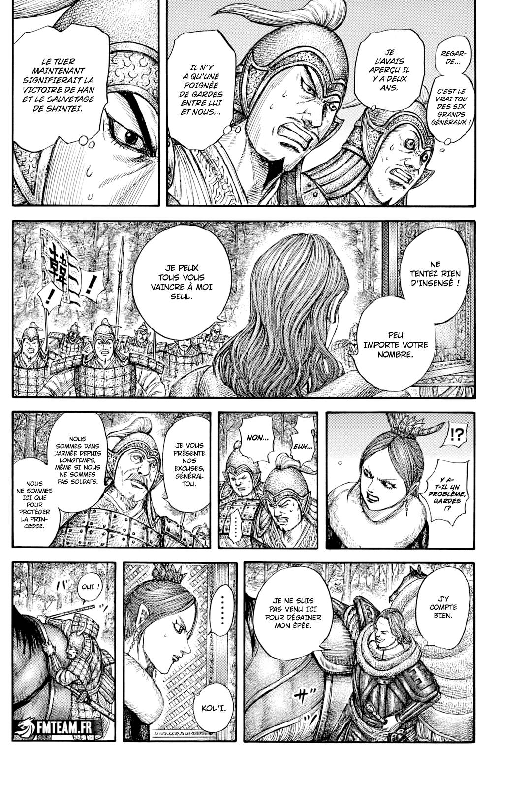 Lecture en ligne Kingdom 819 page 9