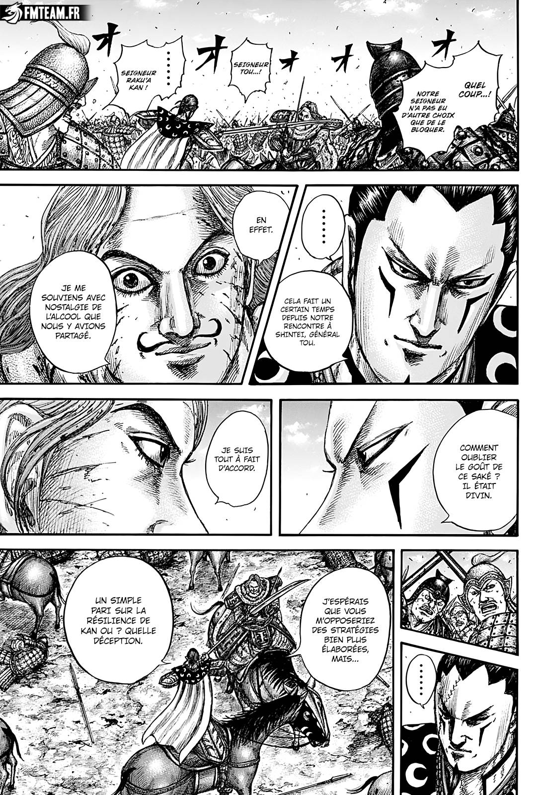 Lecture en ligne Kingdom 828 page 16