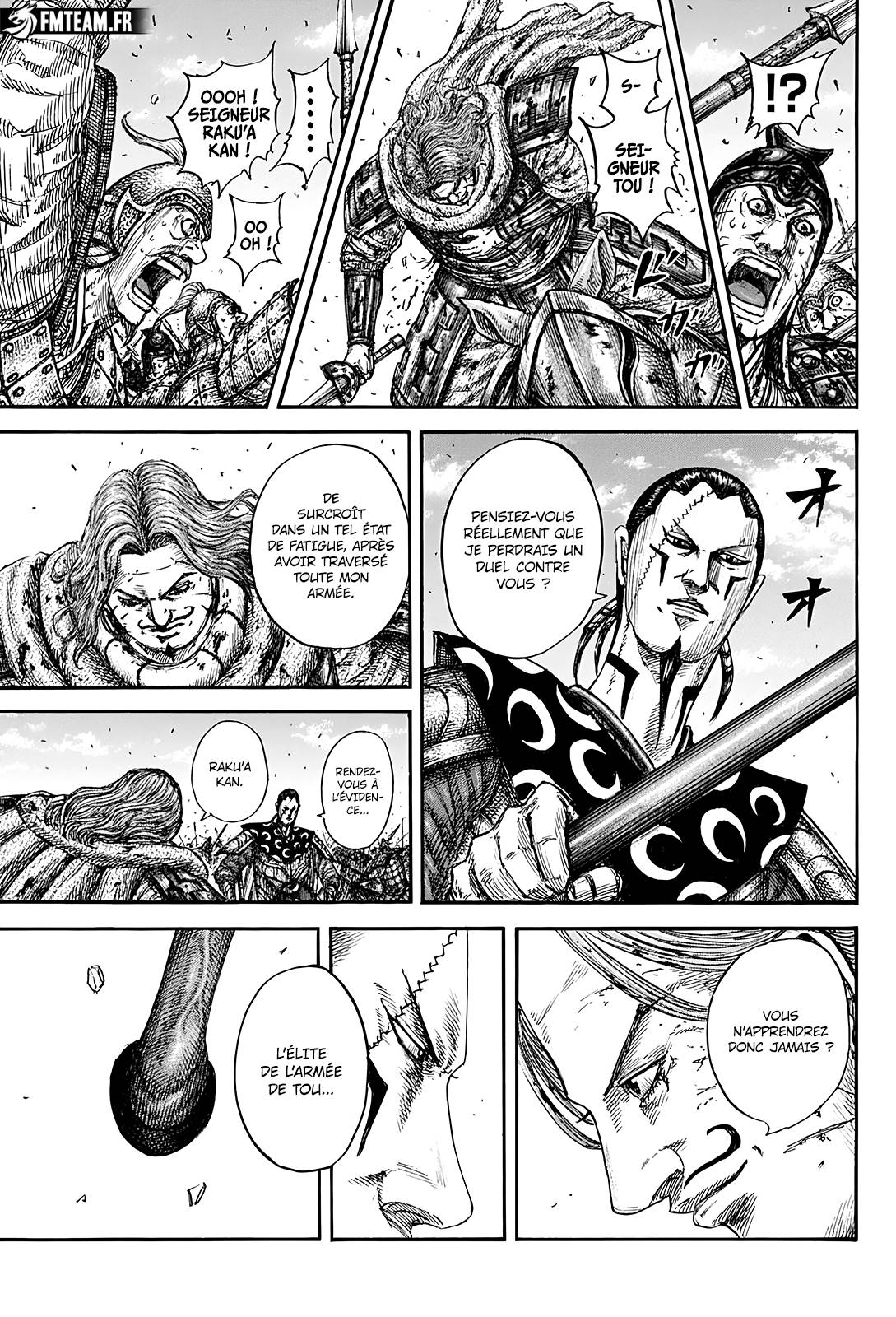 Lecture en ligne Kingdom 828 page 18