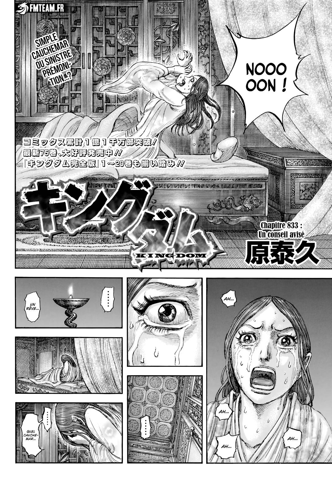 Lecture en ligne Kingdom 833 page 5