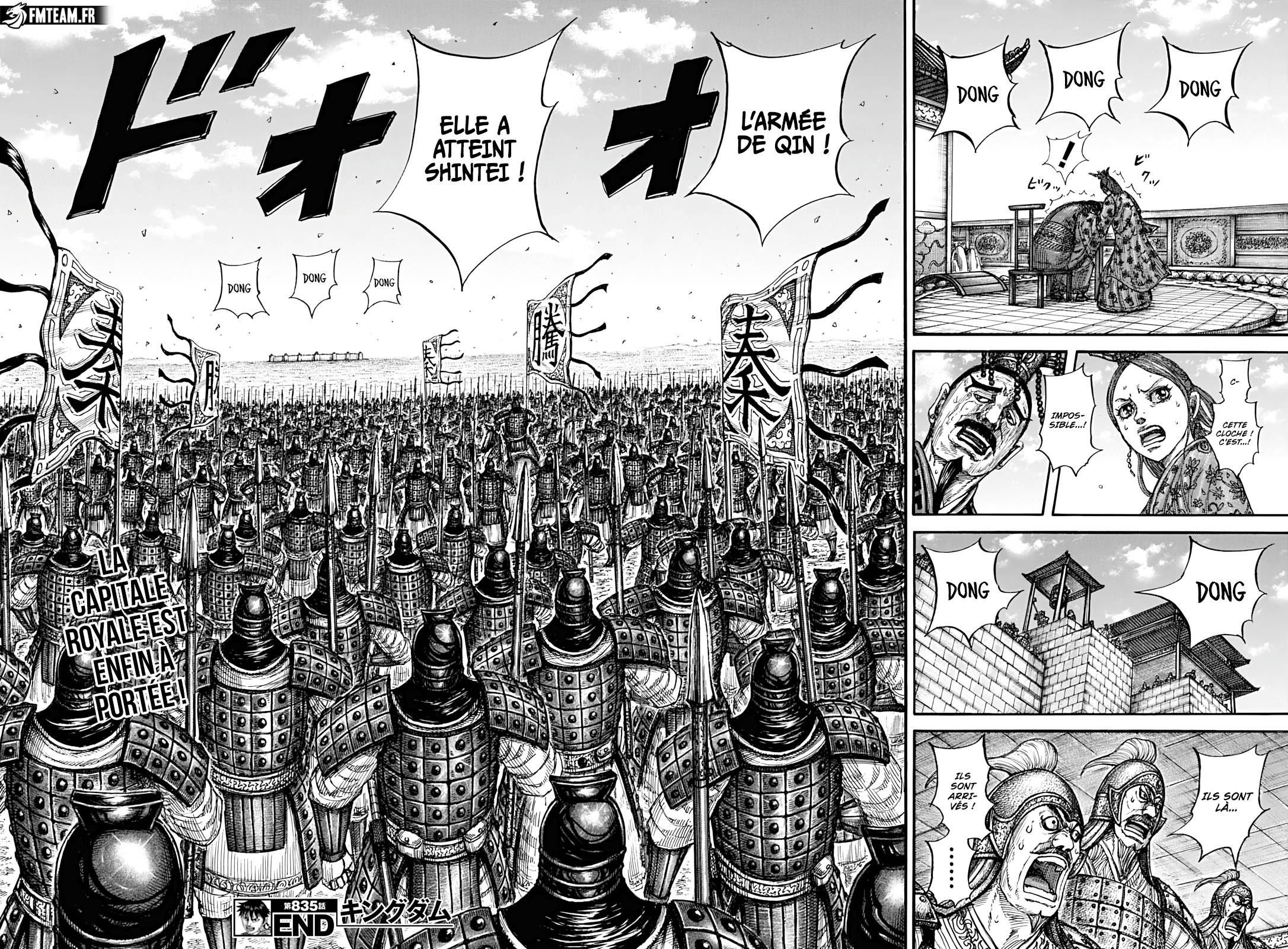 Lecture en ligne Kingdom 835 page 21