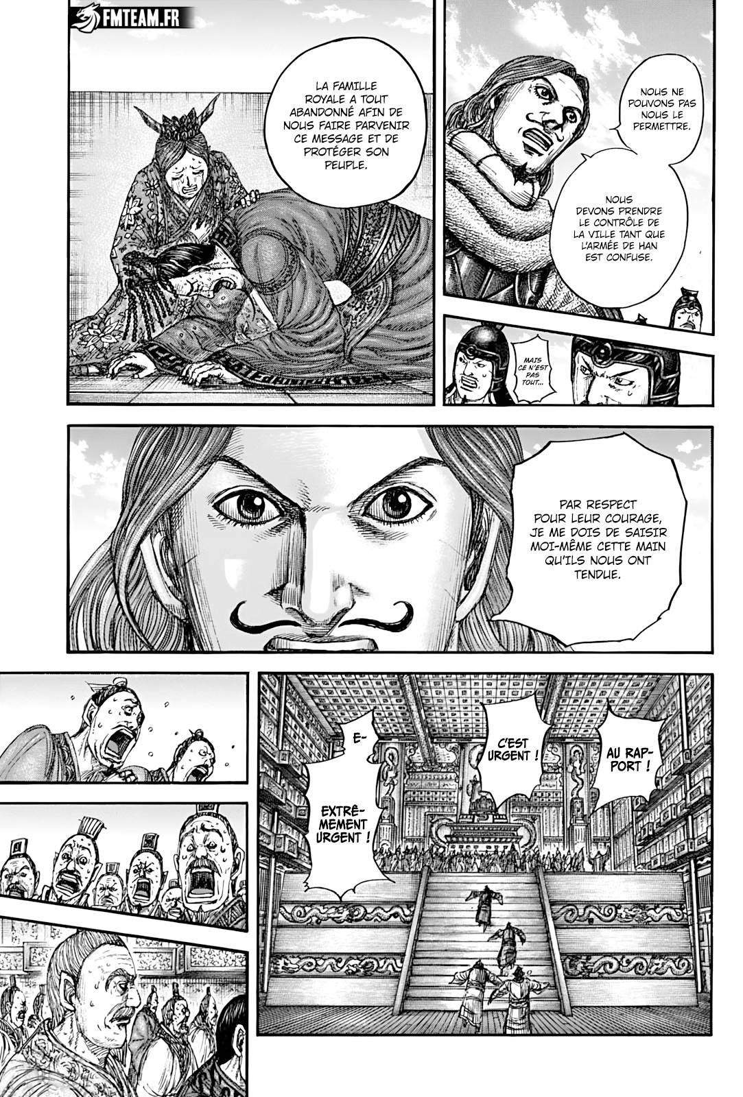Lecture en ligne Kingdom 838 page 9