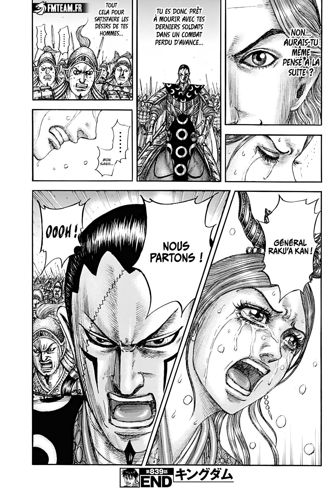 Lecture en ligne Kingdom 839 page 20