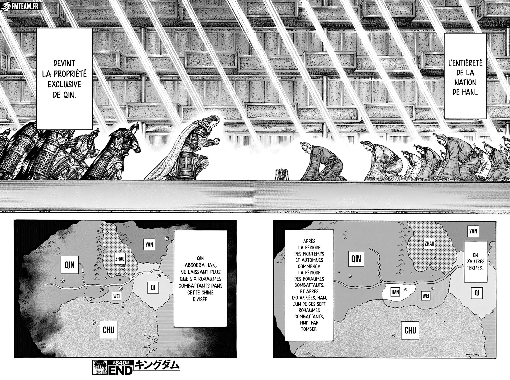 Lecture en ligne Kingdom 840 page 19
