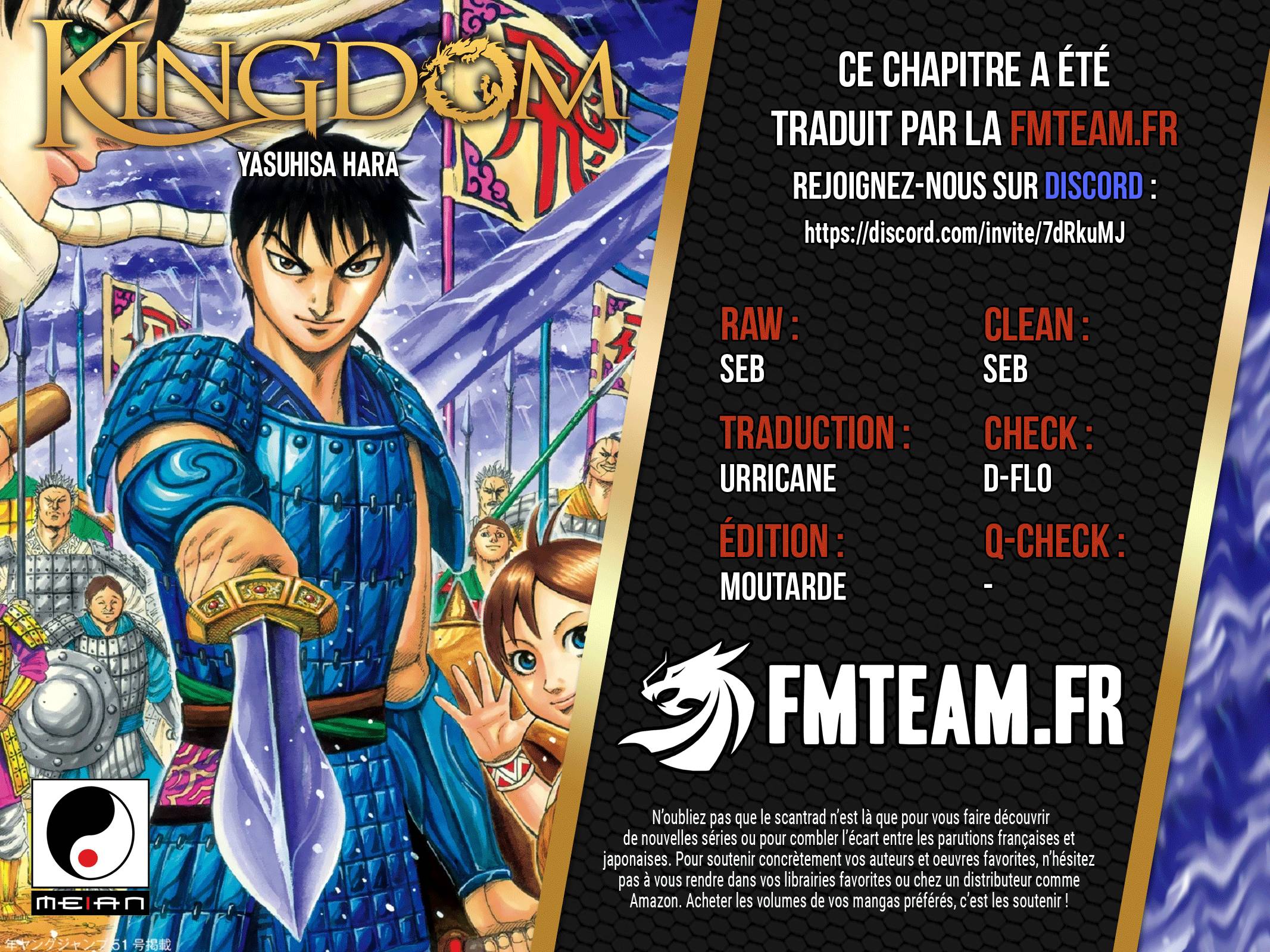 Lecture en ligne Kingdom 843 page 2