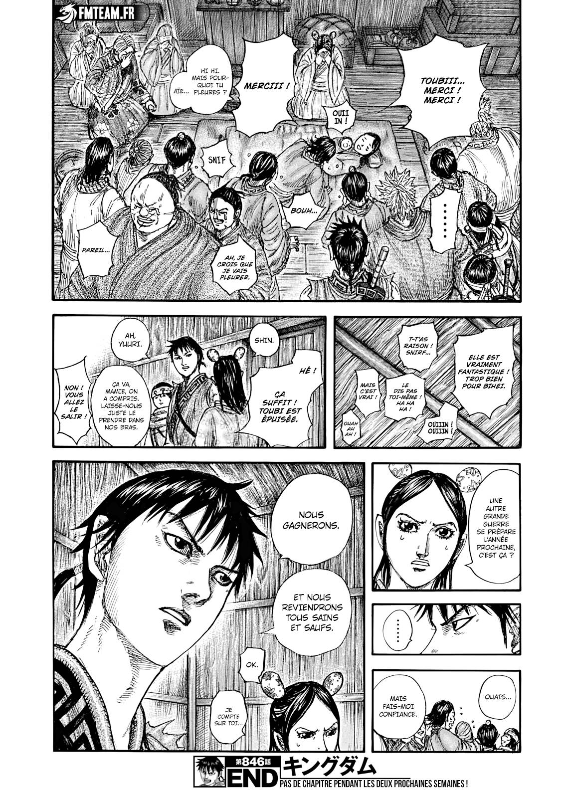 Lecture en ligne Kingdom 846 page 20
