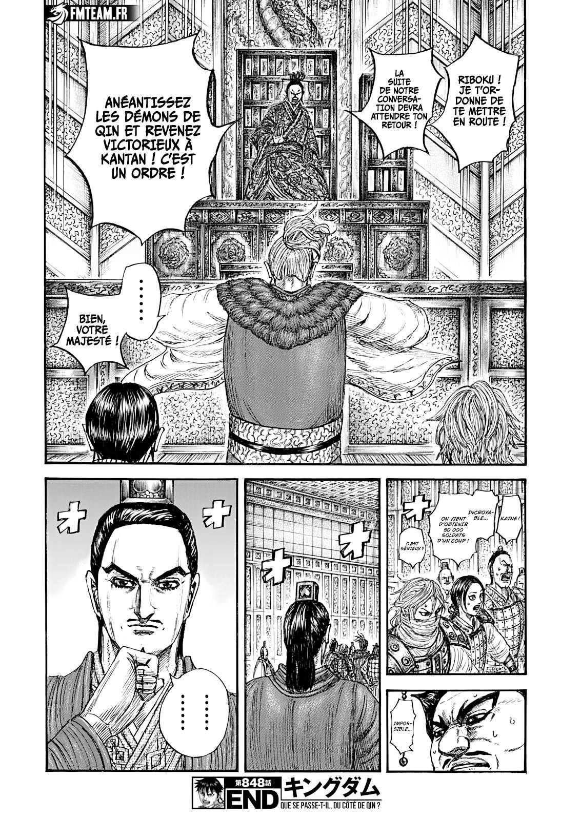 Lecture en ligne Kingdom 848 page 21