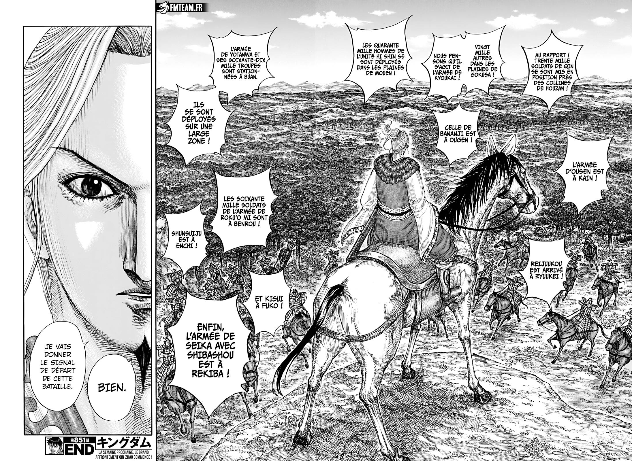 Lecture en ligne Kingdom 851 page 18