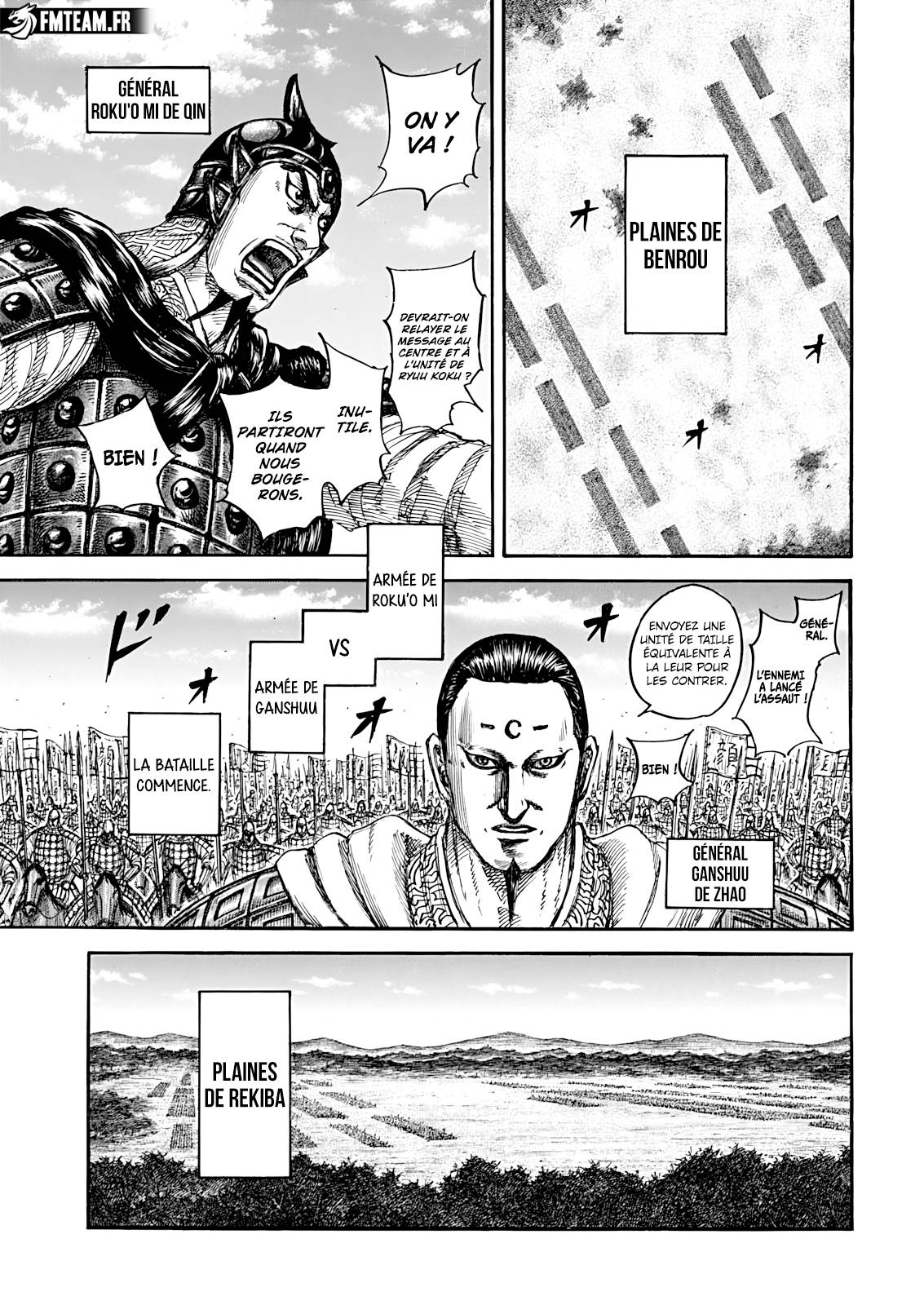Lecture en ligne Kingdom 854 page 6