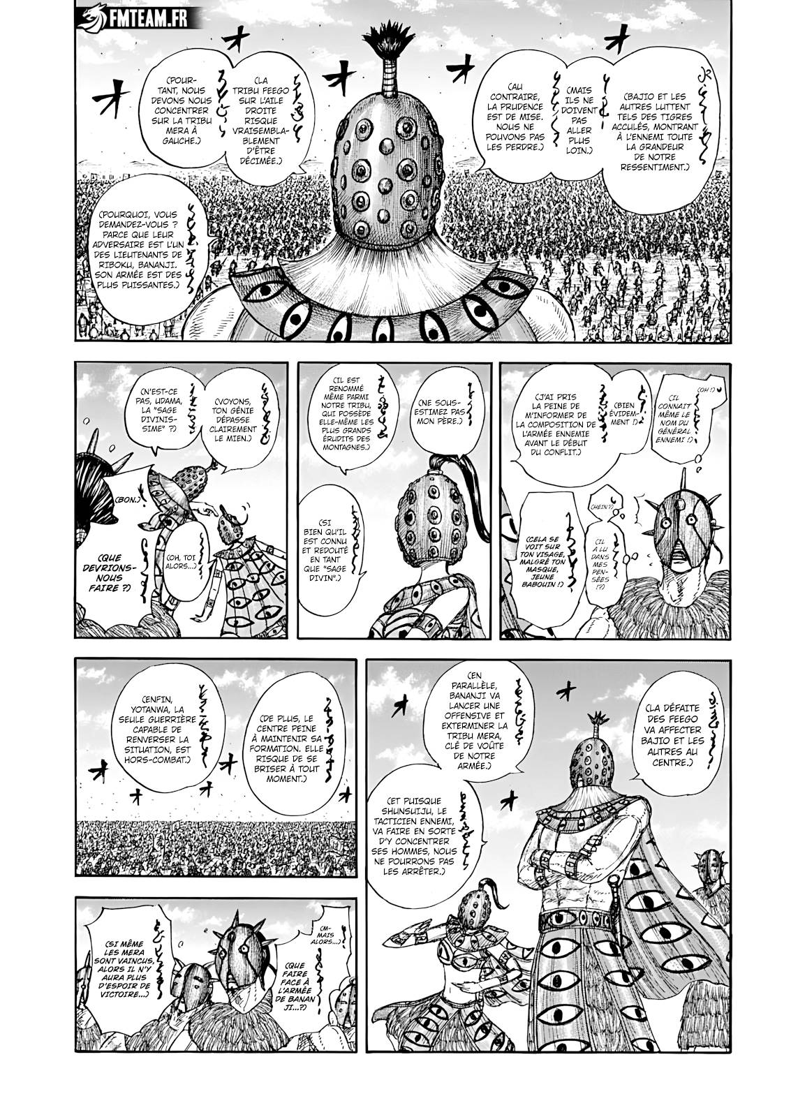 Lecture en ligne Kingdom 857 page 6