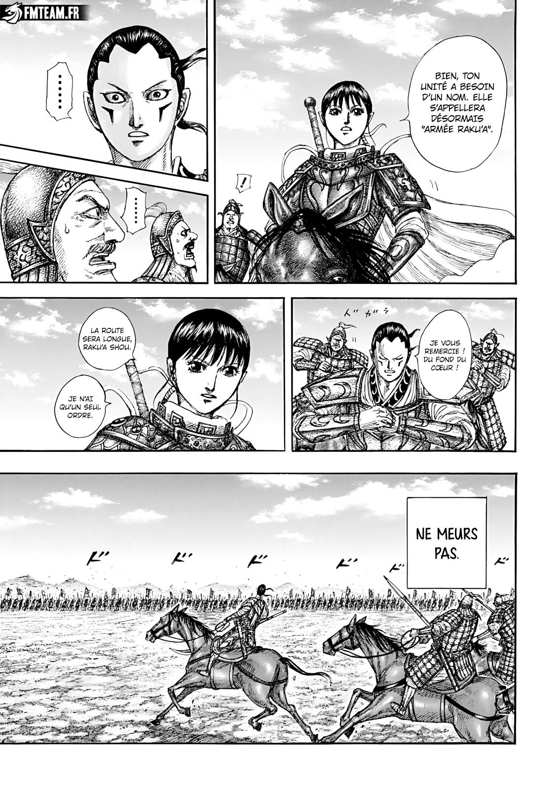 Lecture en ligne Kingdom 857 page 18