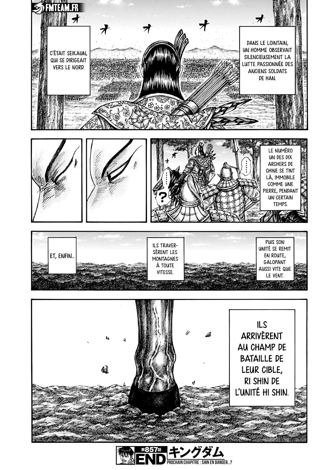 Lecture en ligne Kingdom 857 page 20
