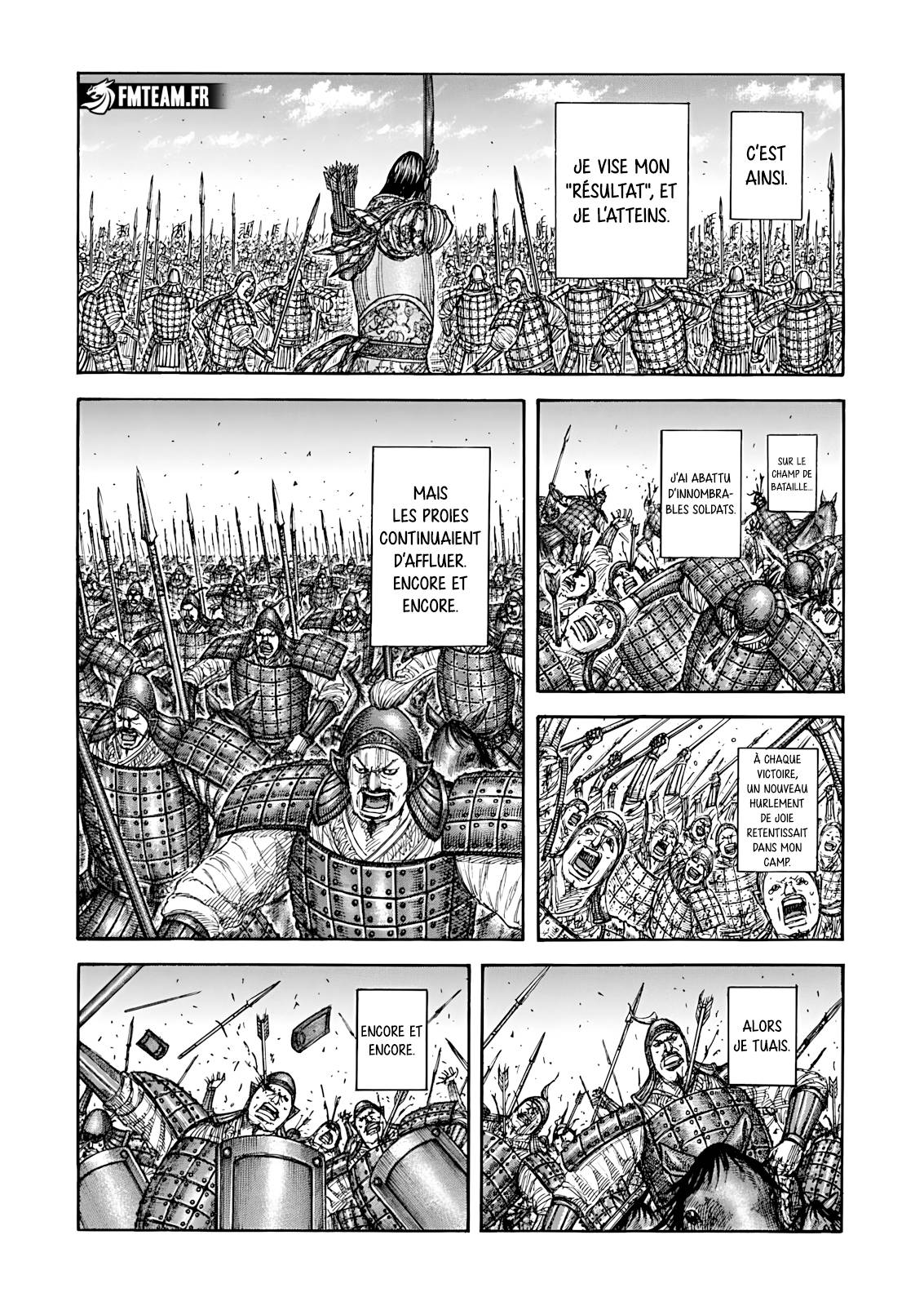 Lecture en ligne Kingdom 858 page 6