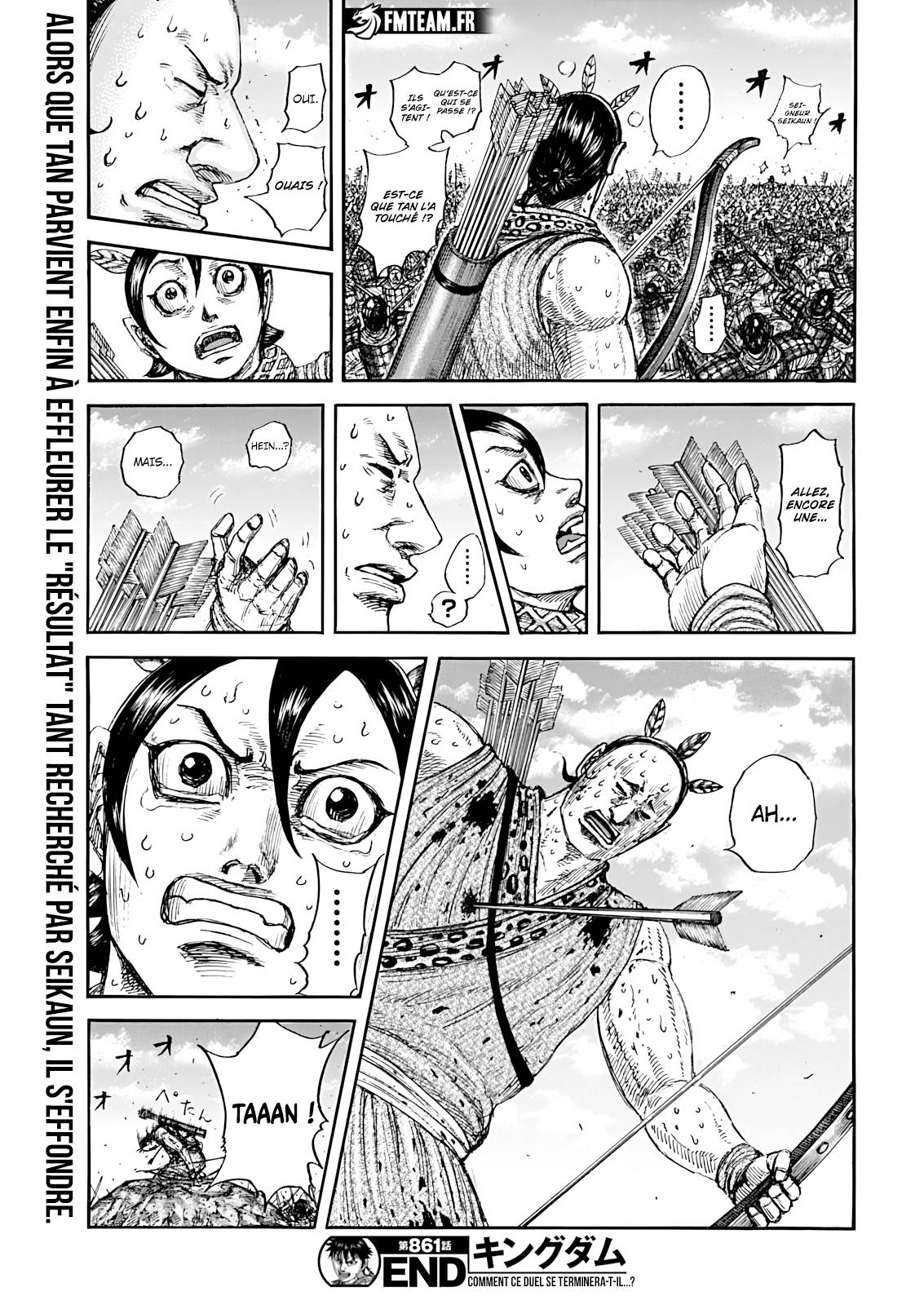 Lecture en ligne Kingdom 861 page 20