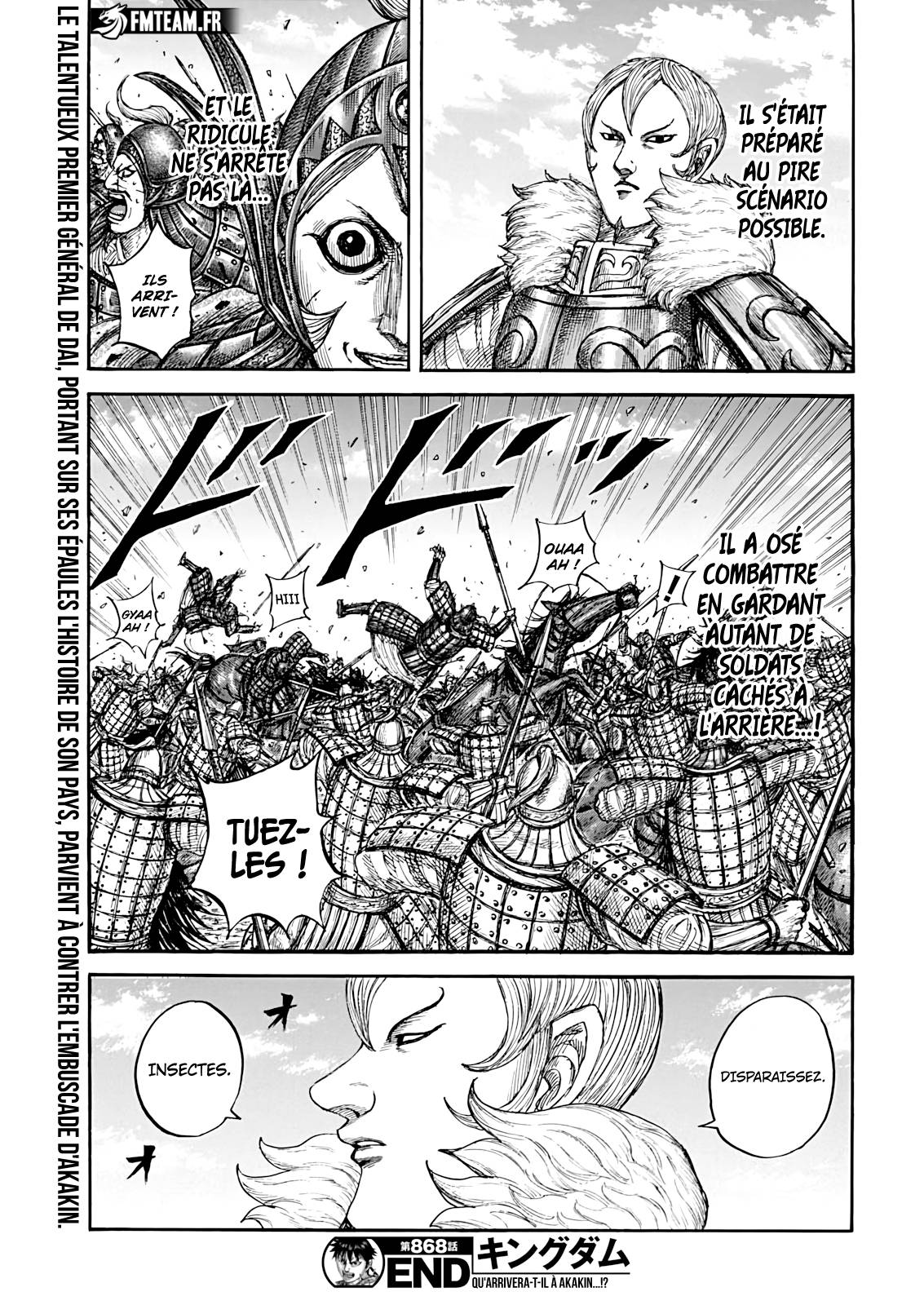Lecture en ligne Kingdom 868 page 20