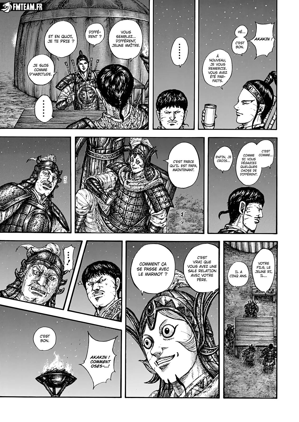 Lecture en ligne Kingdom 869 page 18