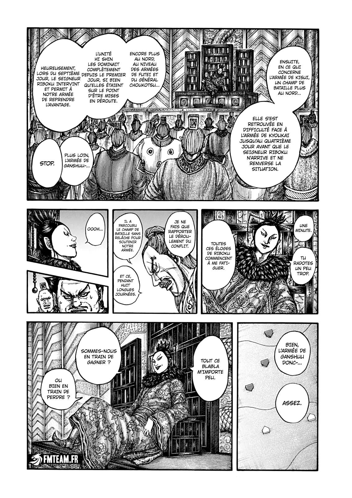 Lecture en ligne Kingdom 870 page 5