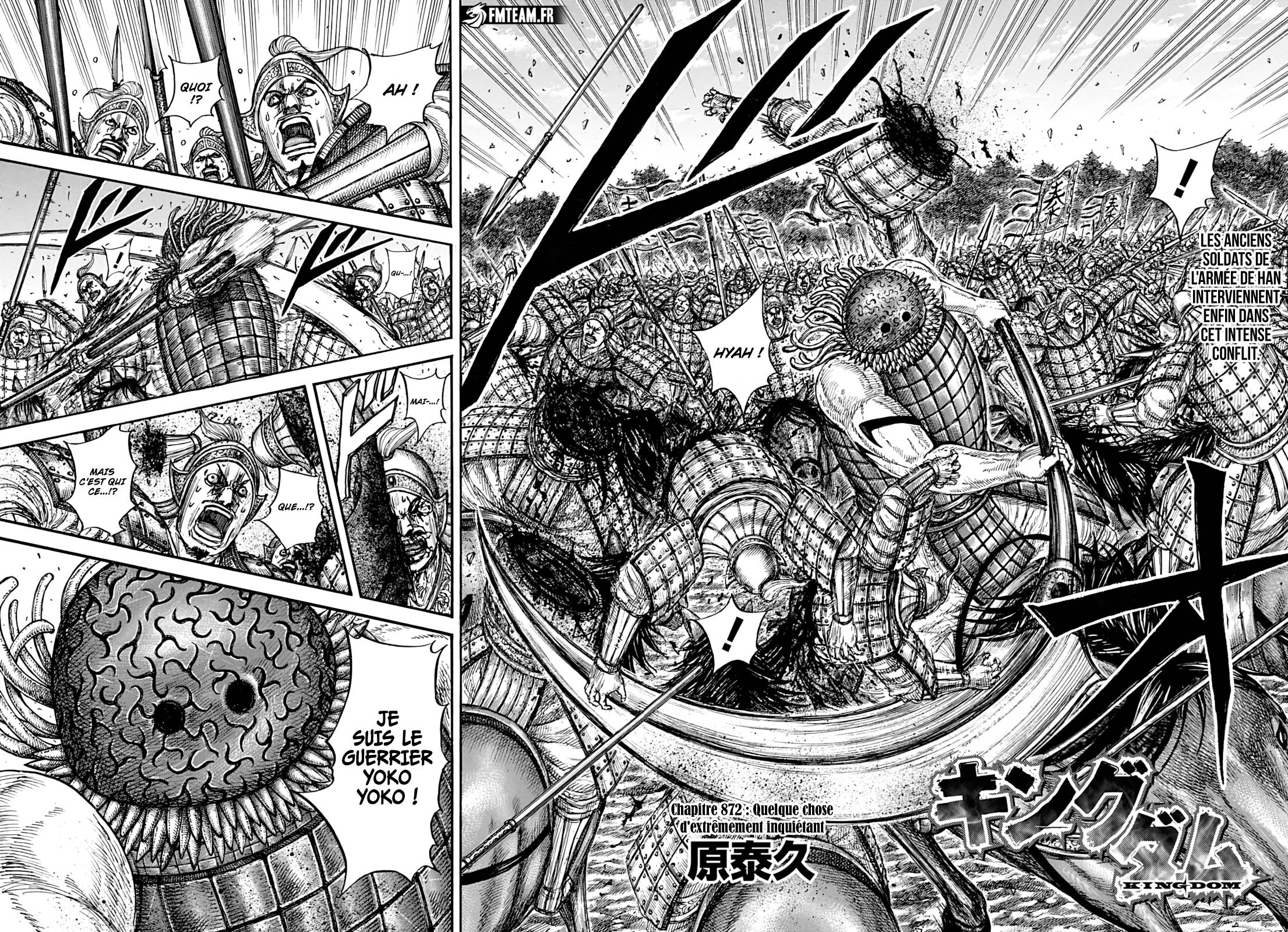 Lecture en ligne Kingdom 872 page 3