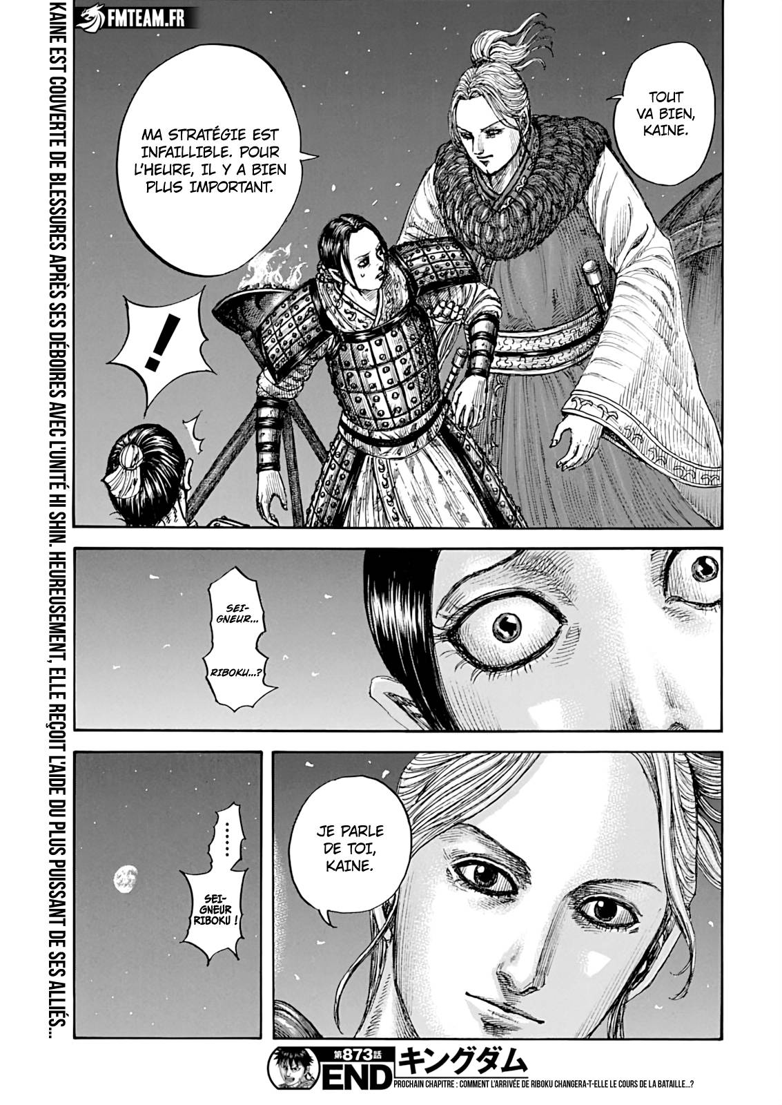 Lecture en ligne Kingdom 873 page 20
