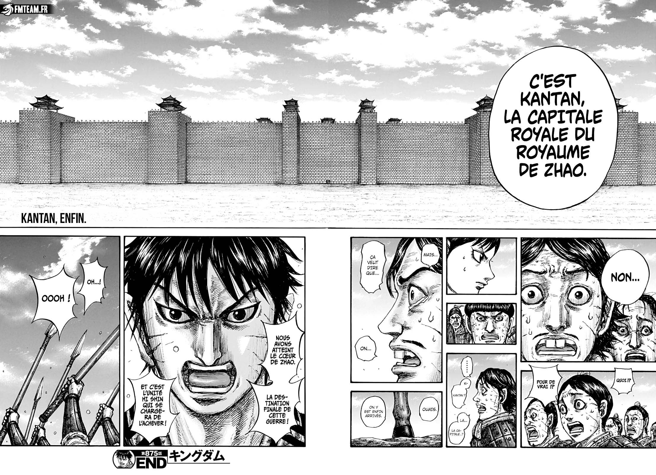 Lecture en ligne Kingdom 875 page 17