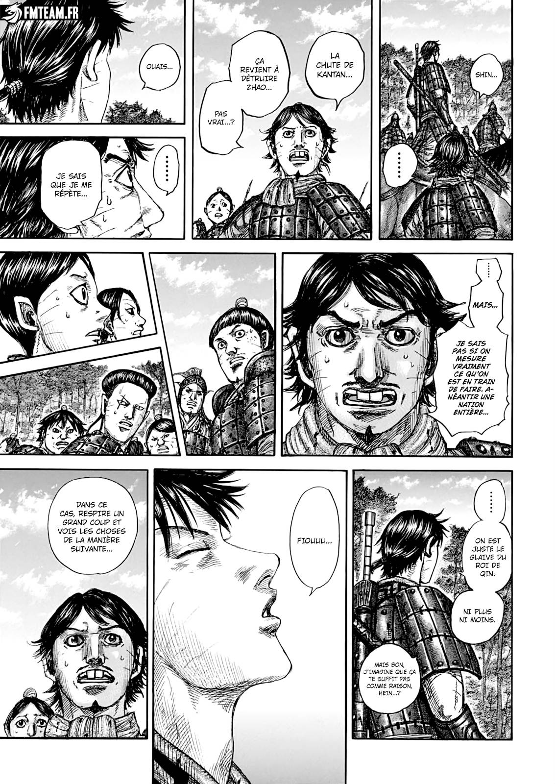 Lecture en ligne Kingdom 876 page 17