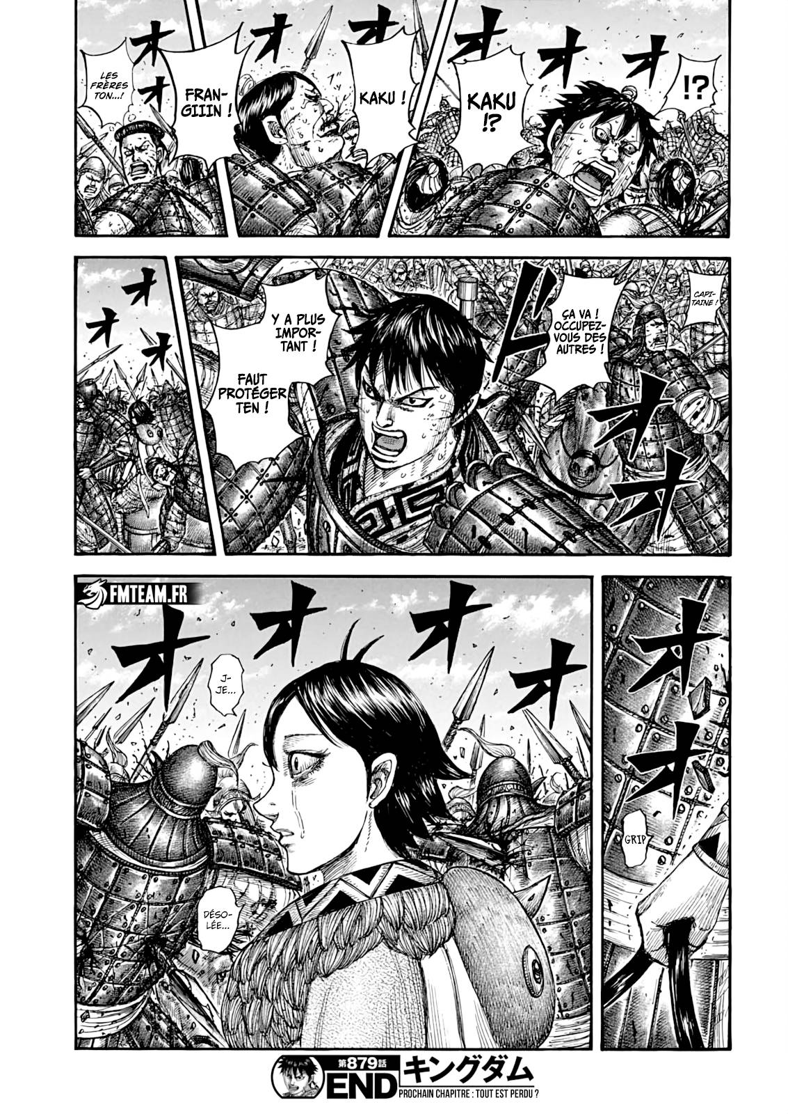 Lecture en ligne Kingdom 879 page 20