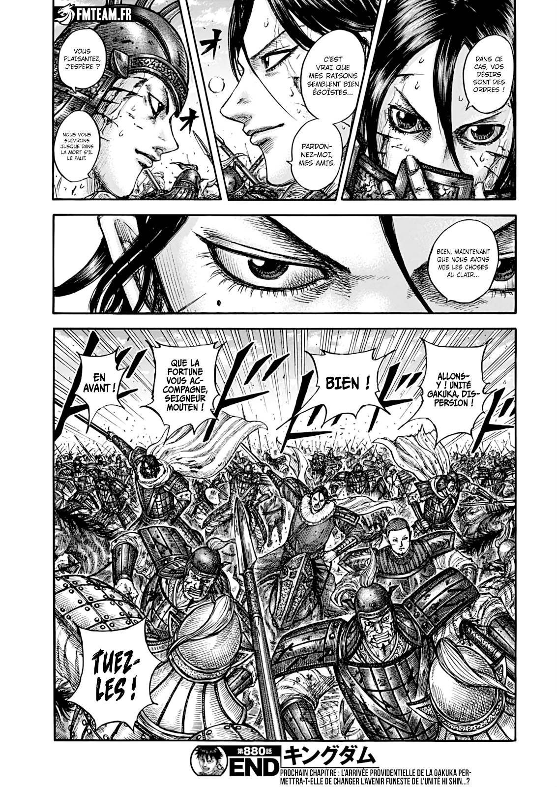 Lecture en ligne Kingdom 880 page 20