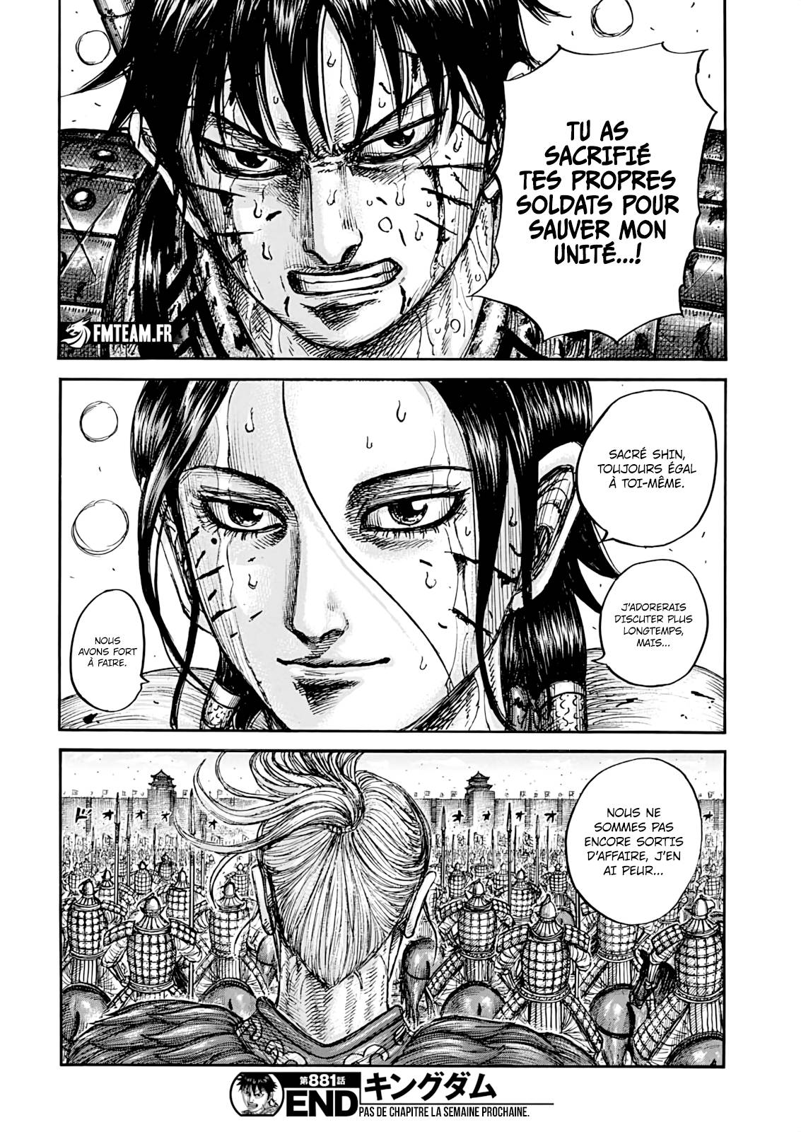 Lecture en ligne Kingdom 881 page 19