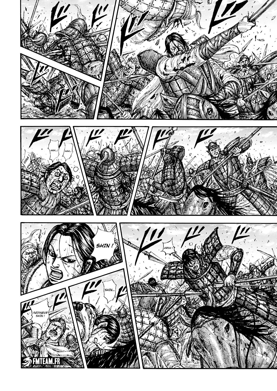 Lecture en ligne Kingdom 882 page 9