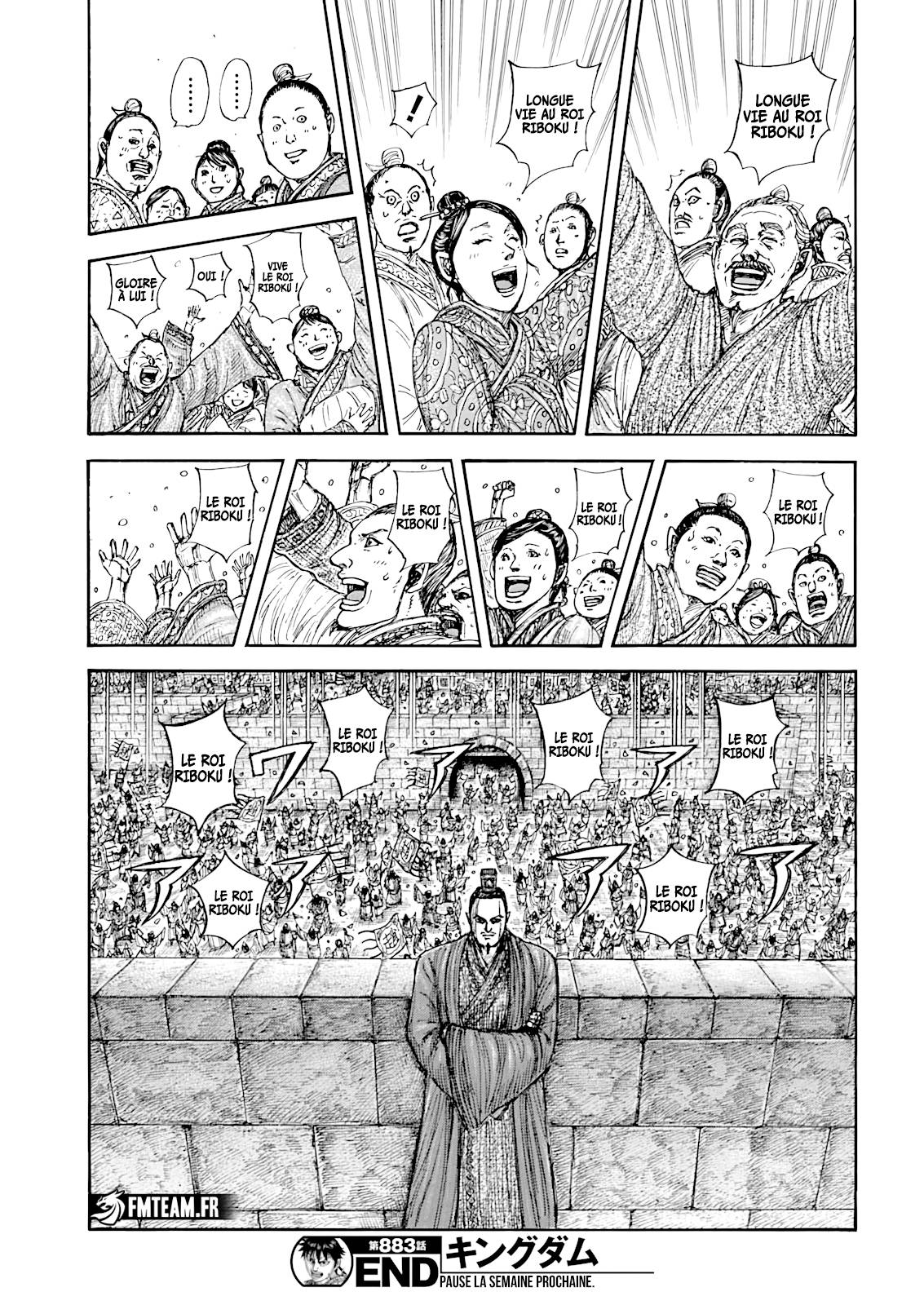 Lecture en ligne Kingdom 883 page 20