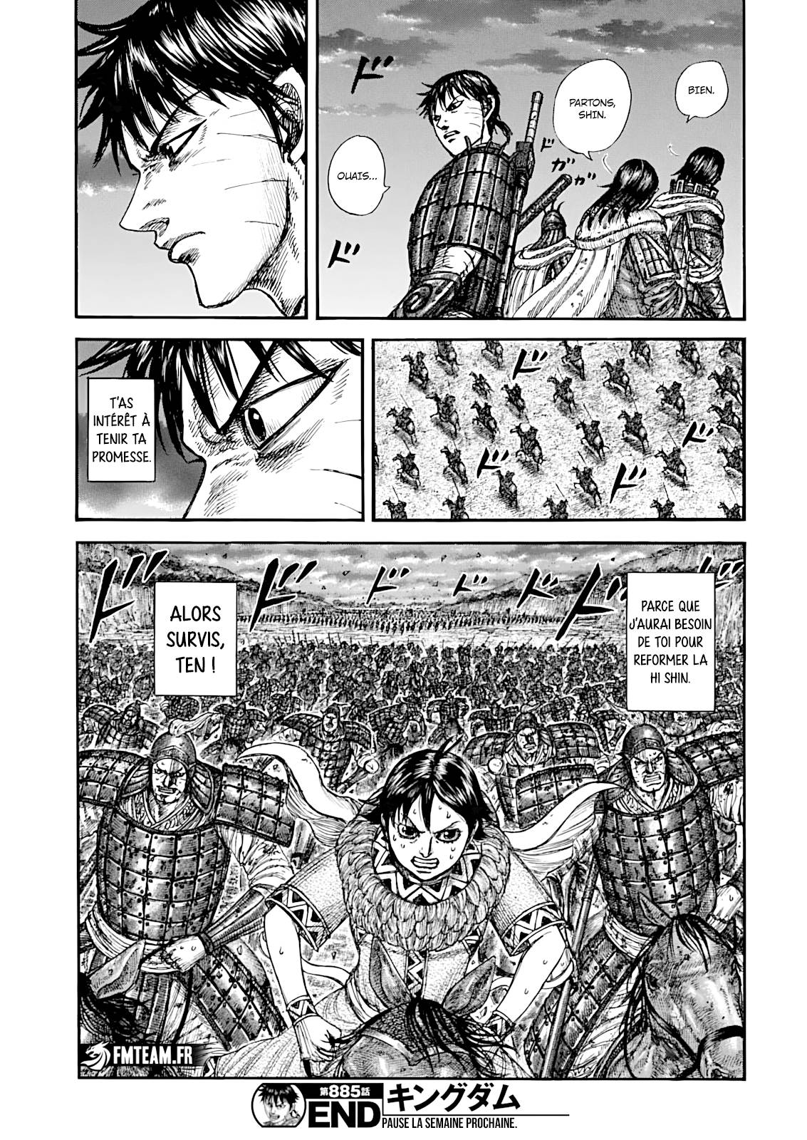 Lecture en ligne Kingdom 885 page 21