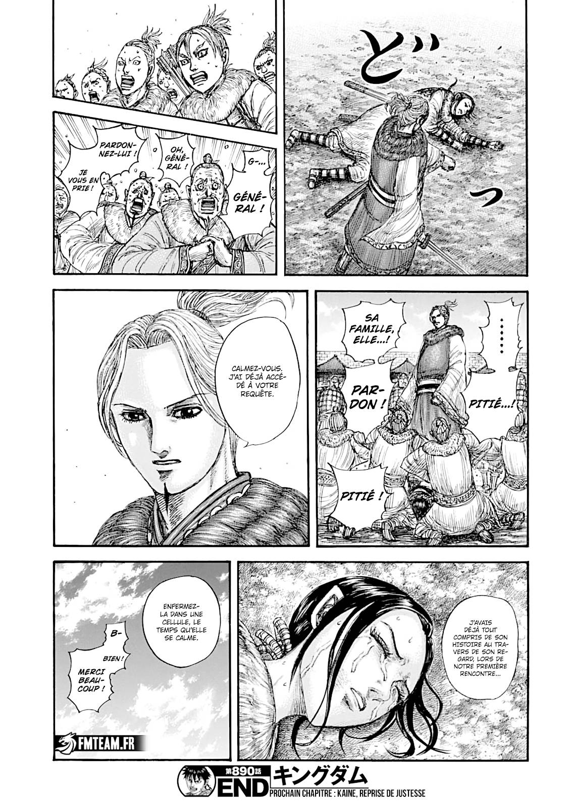Lecture en ligne Kingdom 890 page 20