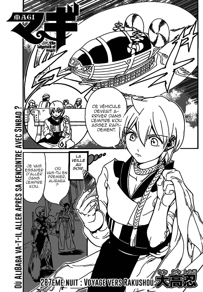 Lecture en ligne Magi 287 page 2